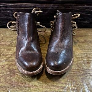 Freebird JOJO Rich Brown Leather Ankle Boots